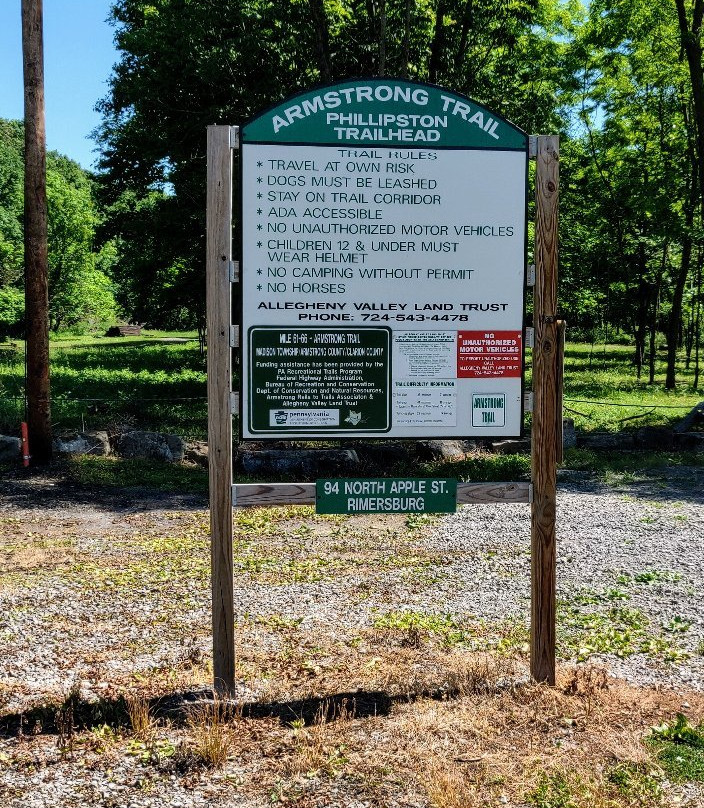 Armstrong Trail - Phillipston Parking-Rimersburg必去景点