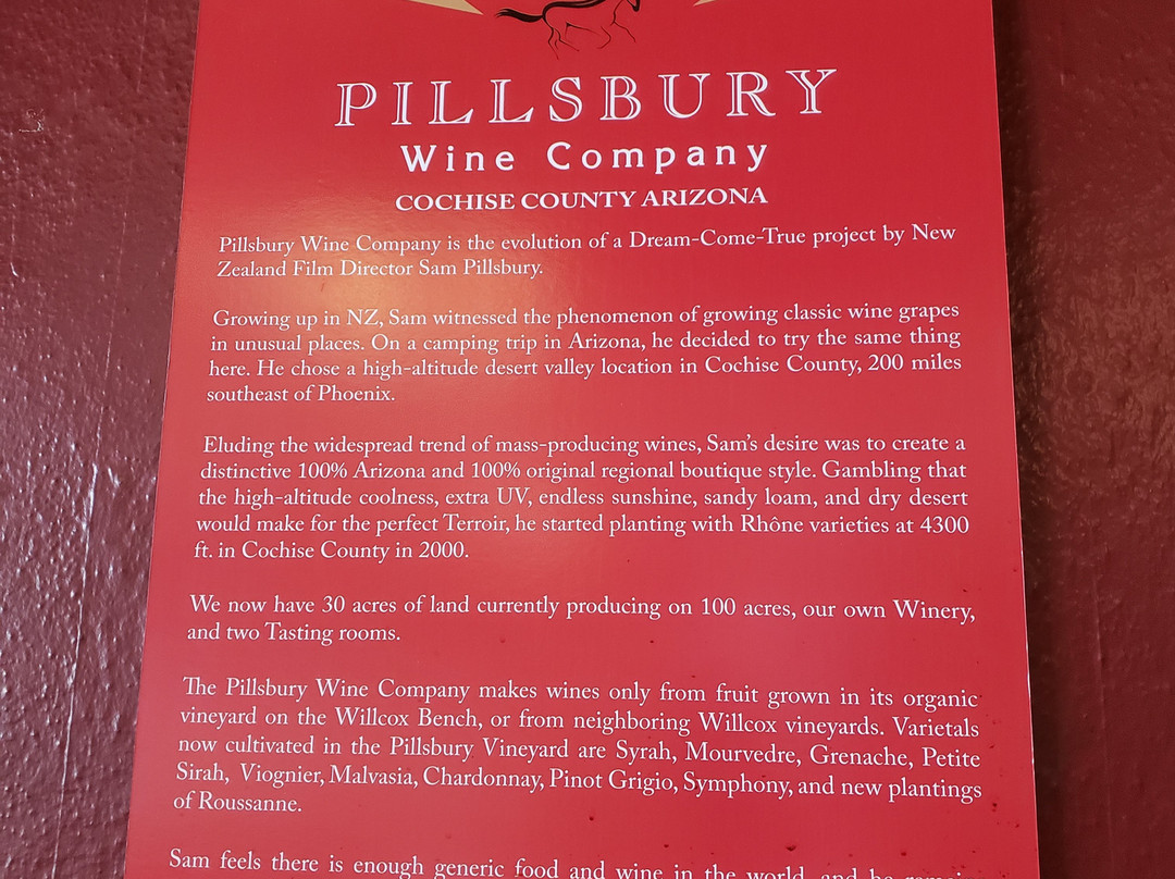 Pillsbury Wine Company North-Cottonwood必去景点