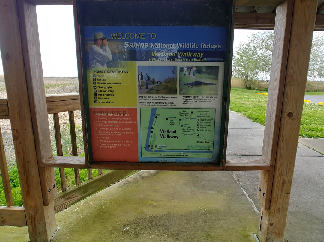 Sabine National Wildlife Refuge-Hackberry必去景点