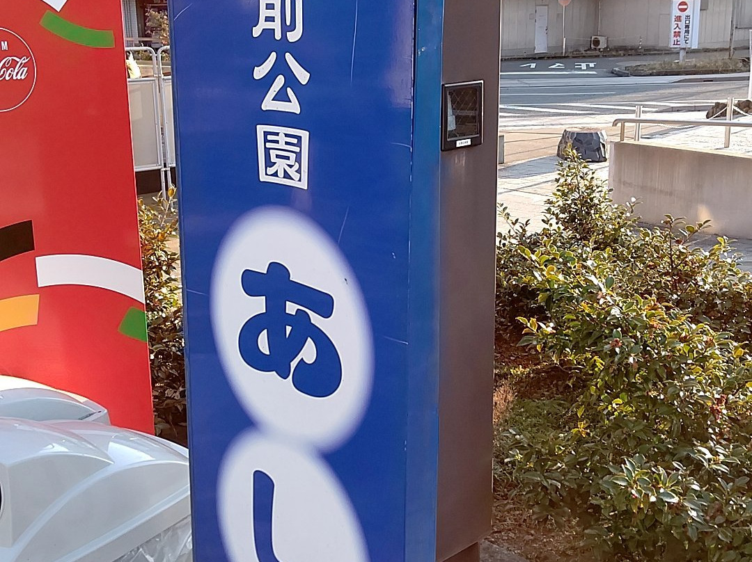 Isawa Onsen Ekimae Park Ashiyu-笛吹市必去景点