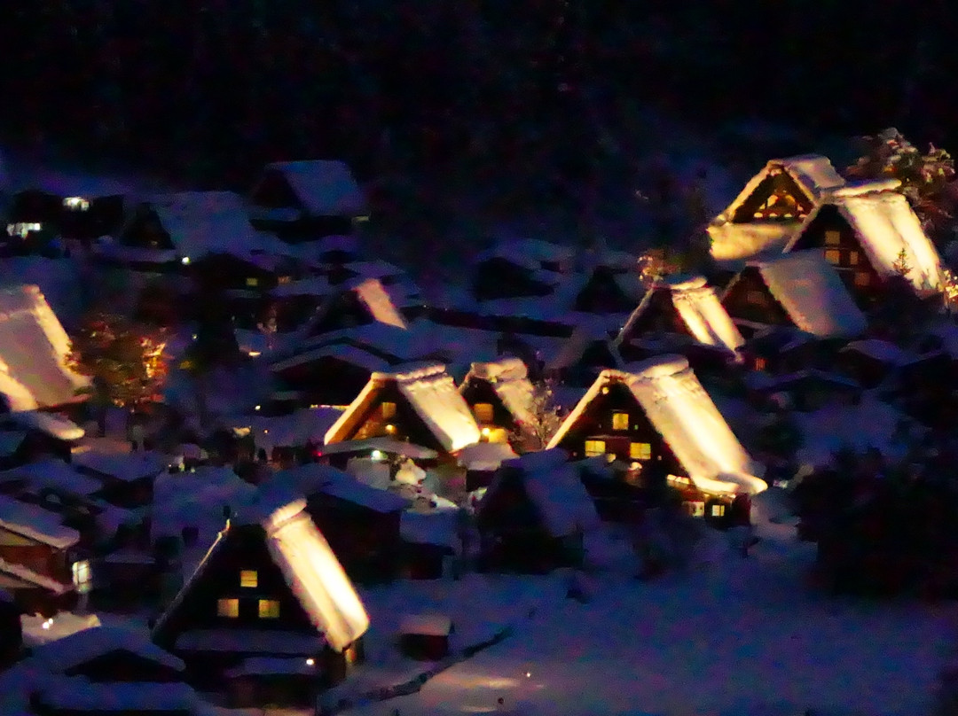 Shirakawago Light-up-白川村必去景点