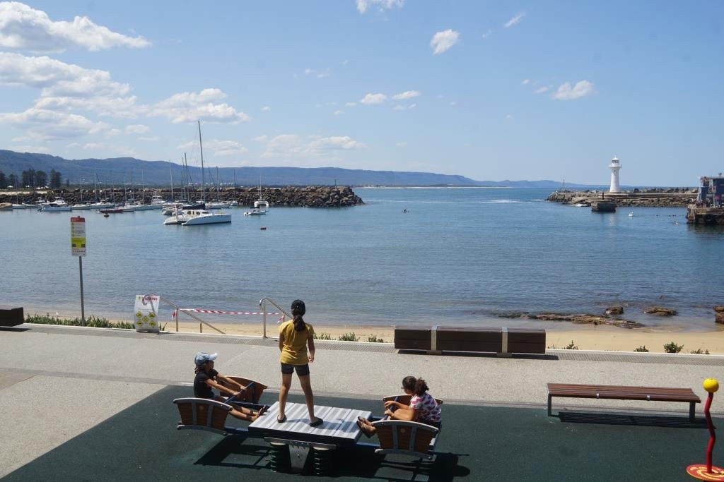 Beach Cove Belmore Basin-卧龙岗市必去景点