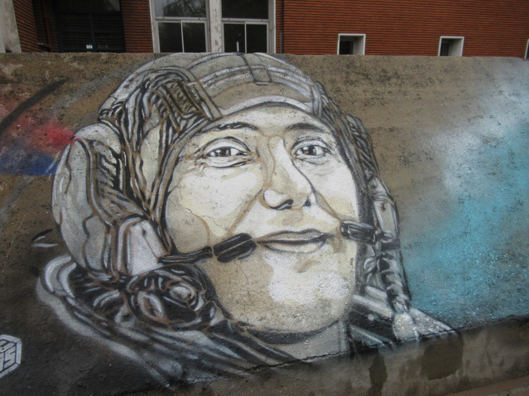 Fresque "Thomas Pesquet"-Le Bourget必去景点