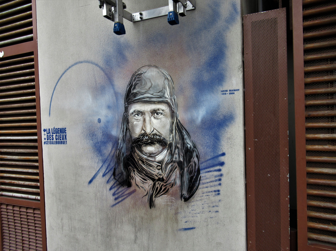 Fresque "Louis Blériot"
