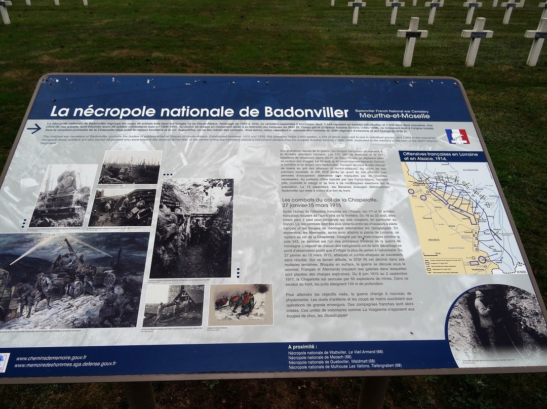Nécropole Nationale de Badonviller景点图片