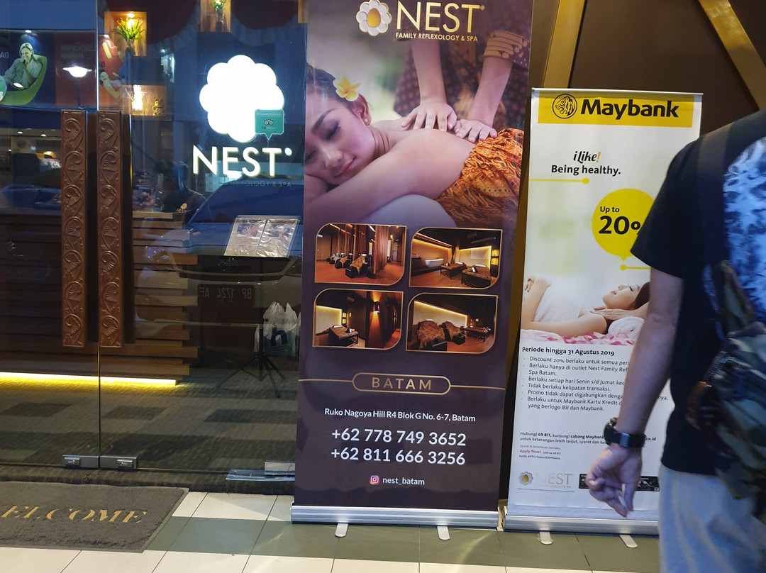 Nest Family Reflexology & Spa Batam-Nagoya必去景点