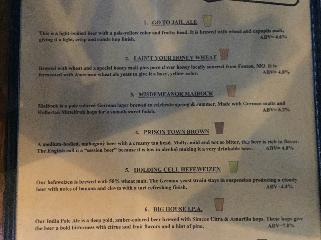 Prison Brews-杰佛逊市必去景点