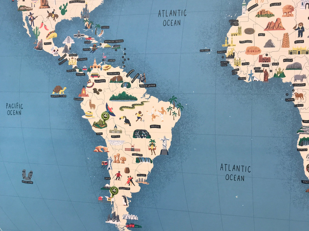 Mappin-圣地亚哥必去景点