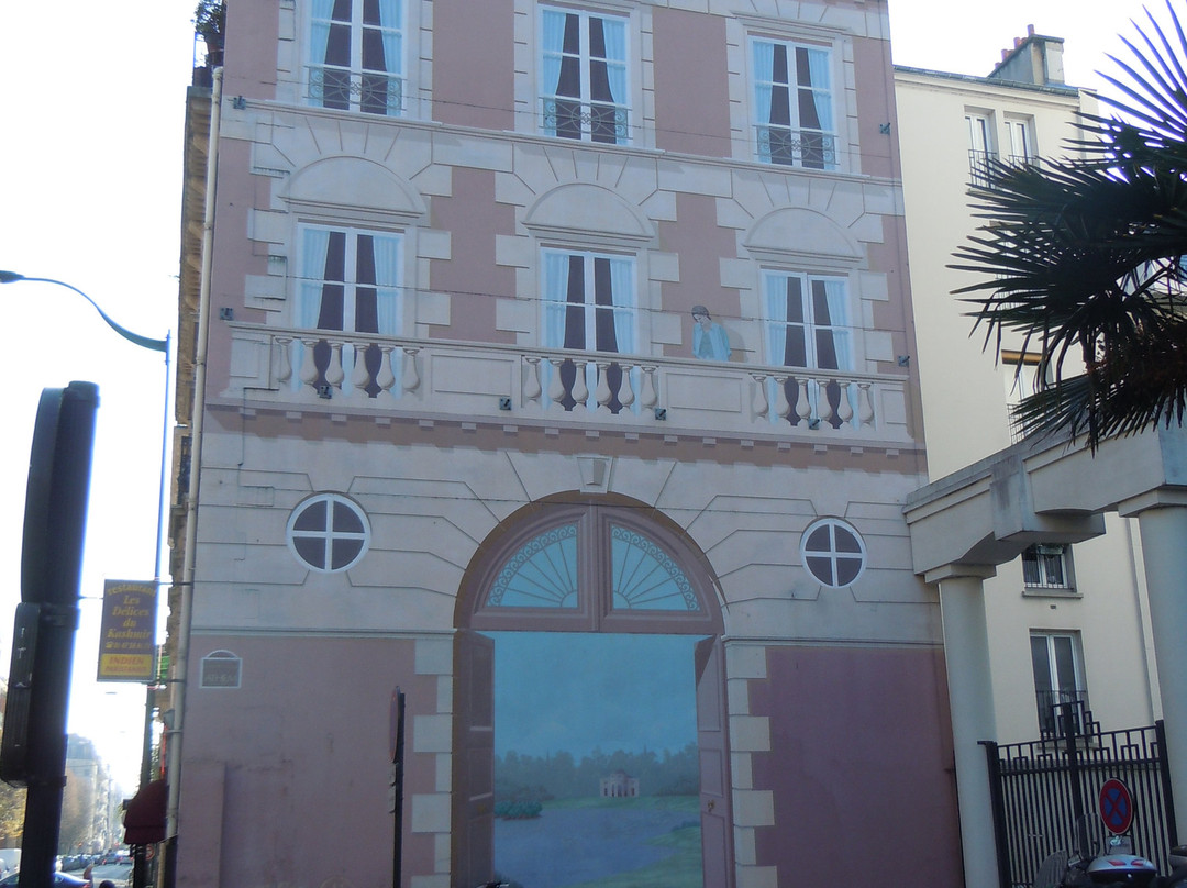 Fresque Femme au Balcon景点图片
