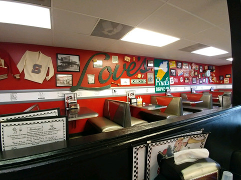 New Washington餐馆和美食-Paul's Drive in