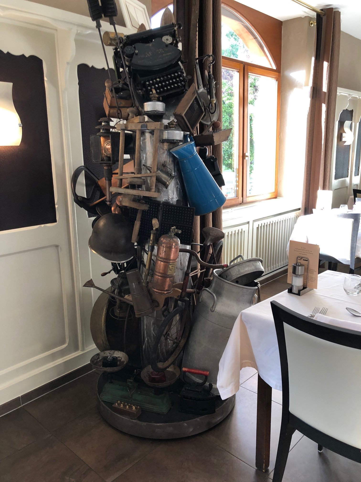Hôtel Auberge des Mésanges-餐饮