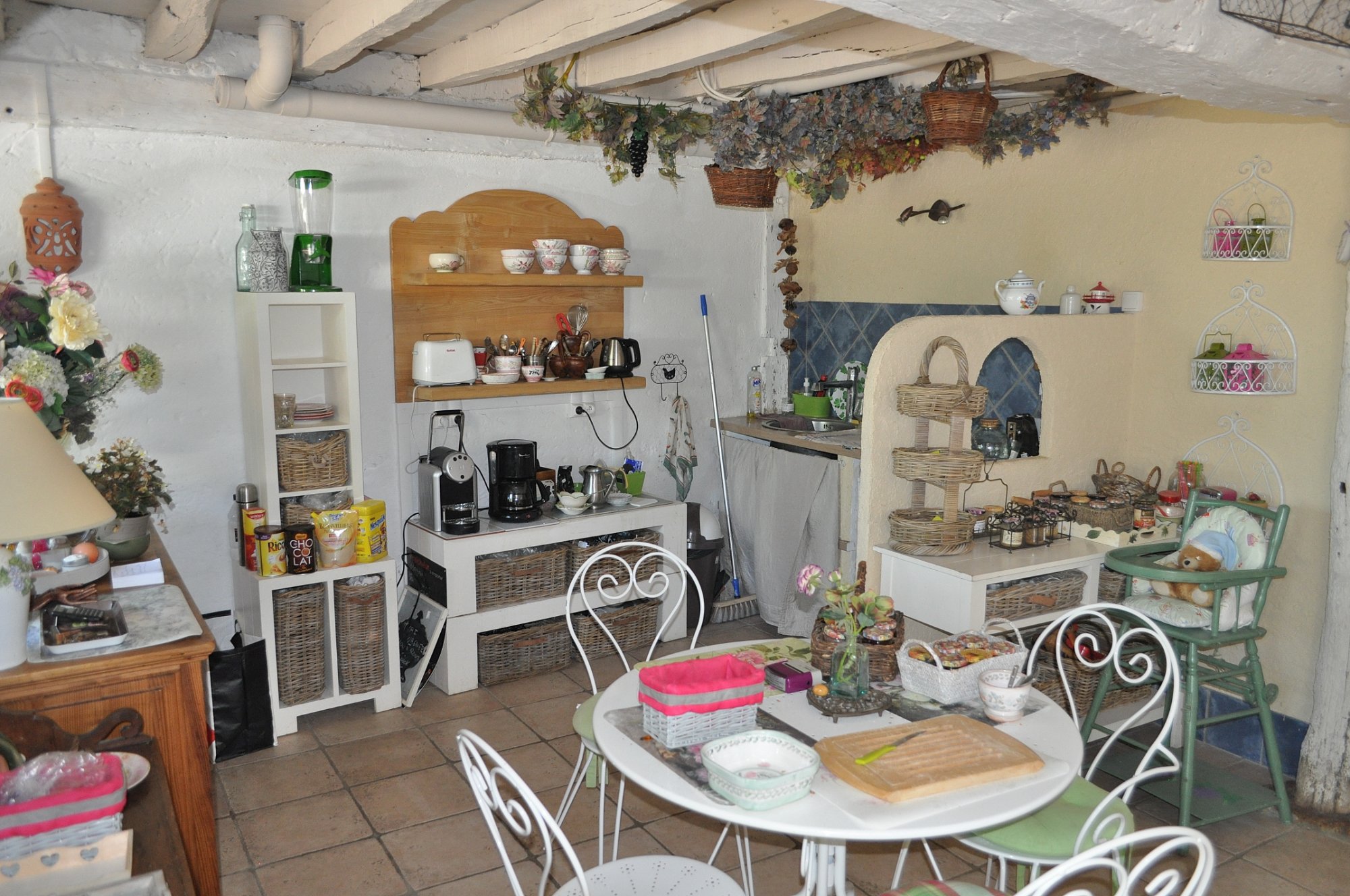 Chambres d'Hotes des Caissons-餐饮