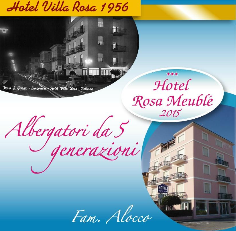 Porto San Giorgio酒店住宿-Hotel Rosa Meuble'