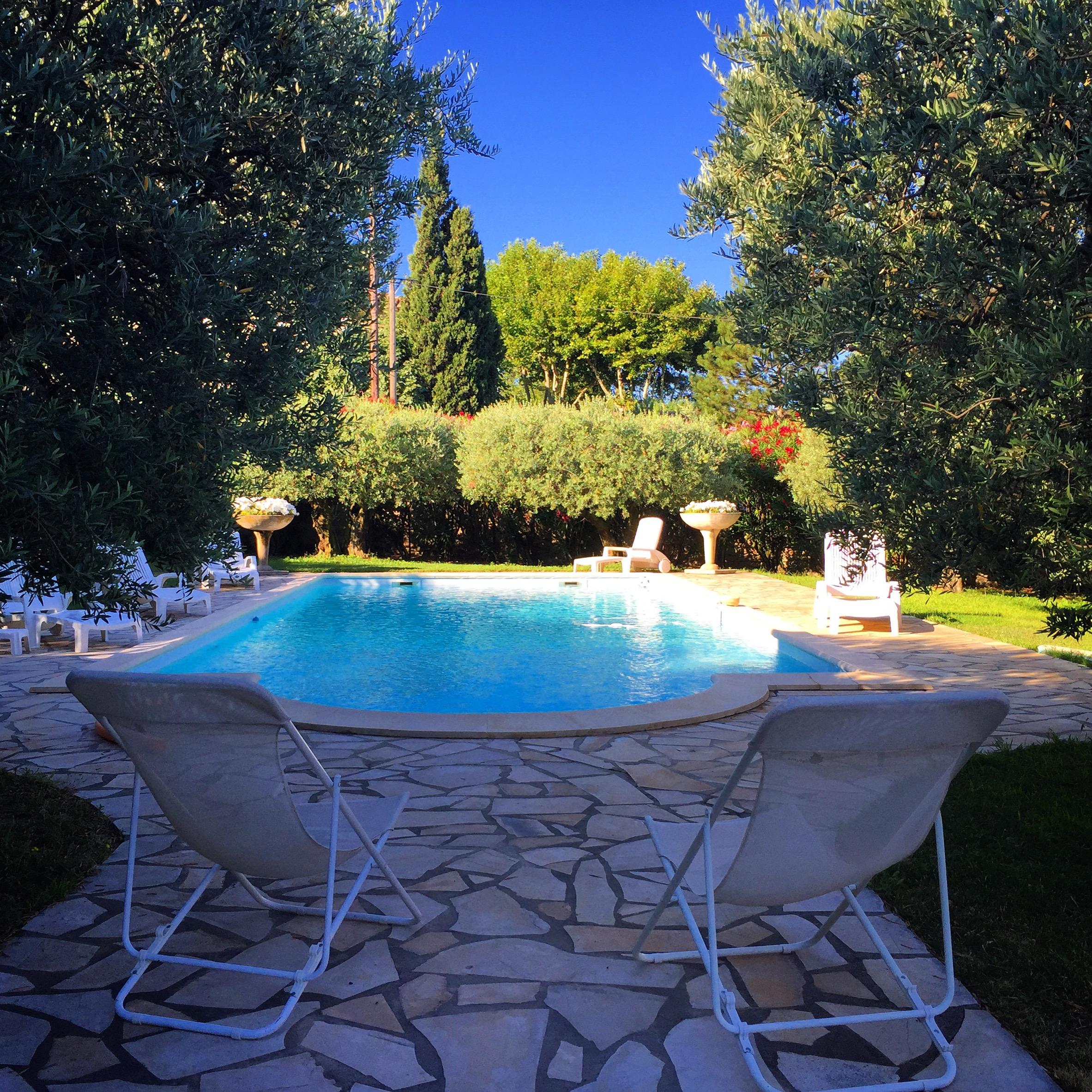 La Bastide des Oliviers-泳池