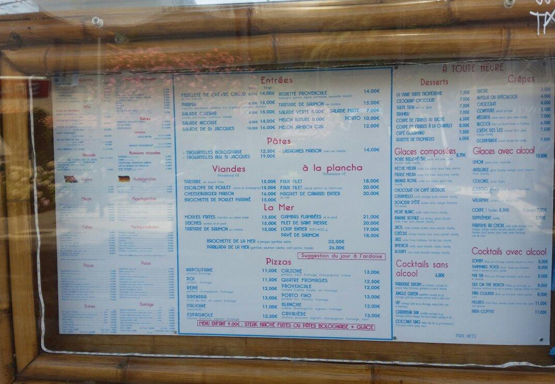 Cavaliere餐馆和美食-Les Sirènes restaurant