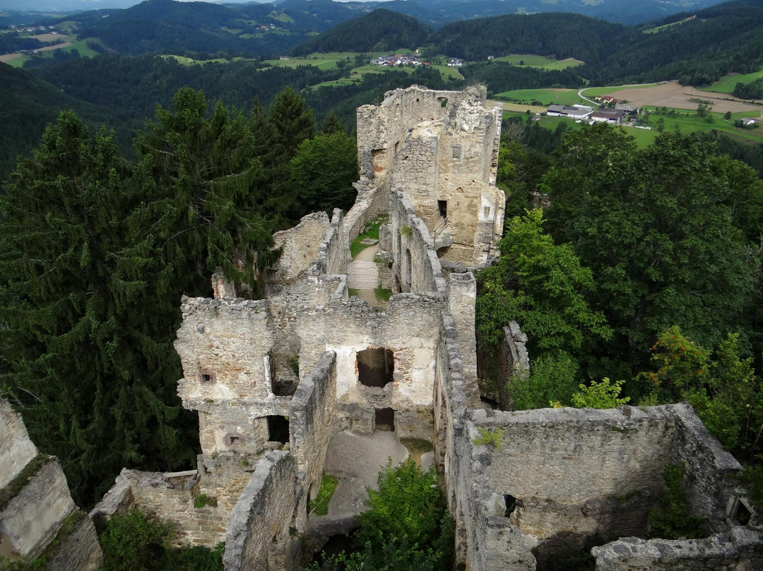 Burgruine Prandegg-Schoenau im Muehlkreis必去景点