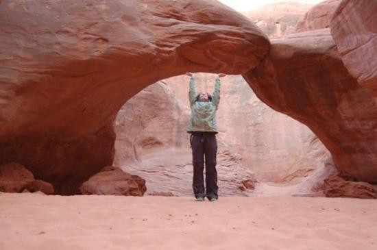 Sand Dune Arch Trail-拱门国家公园必去景点