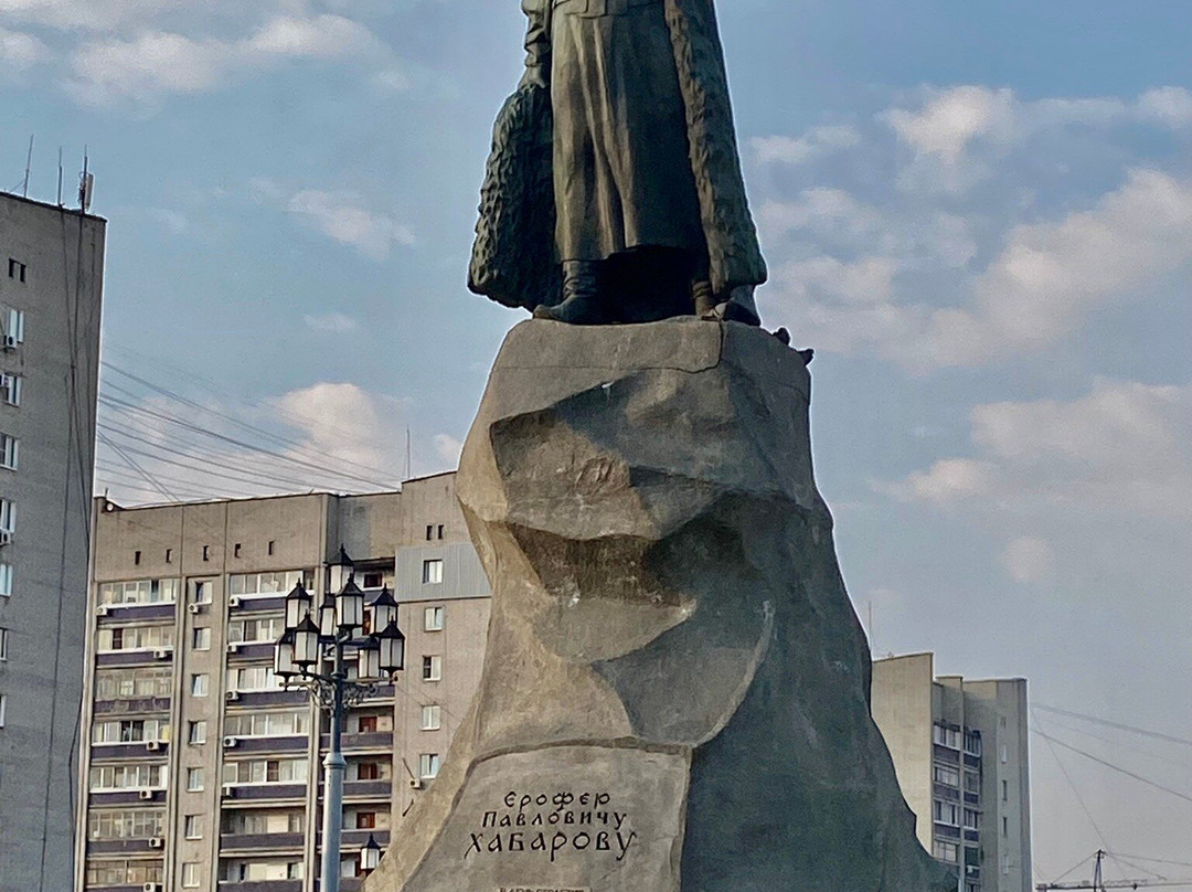 Monument to Erofey Khabarov-哈巴罗夫斯克必去景点