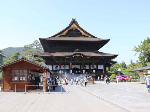 Zenko-ji Temple Hondo-长野县必去景点