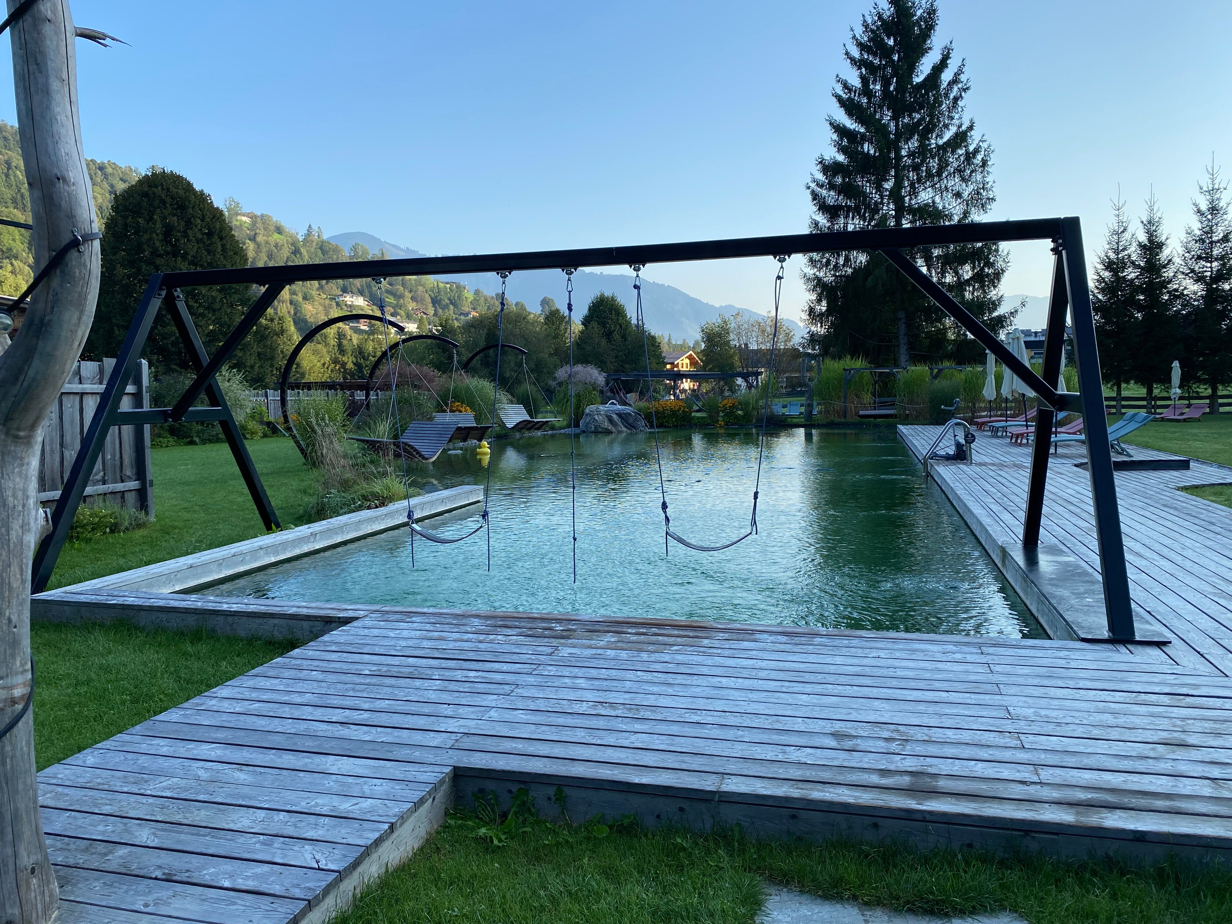 Das Falkenstein Kaprun-泳池