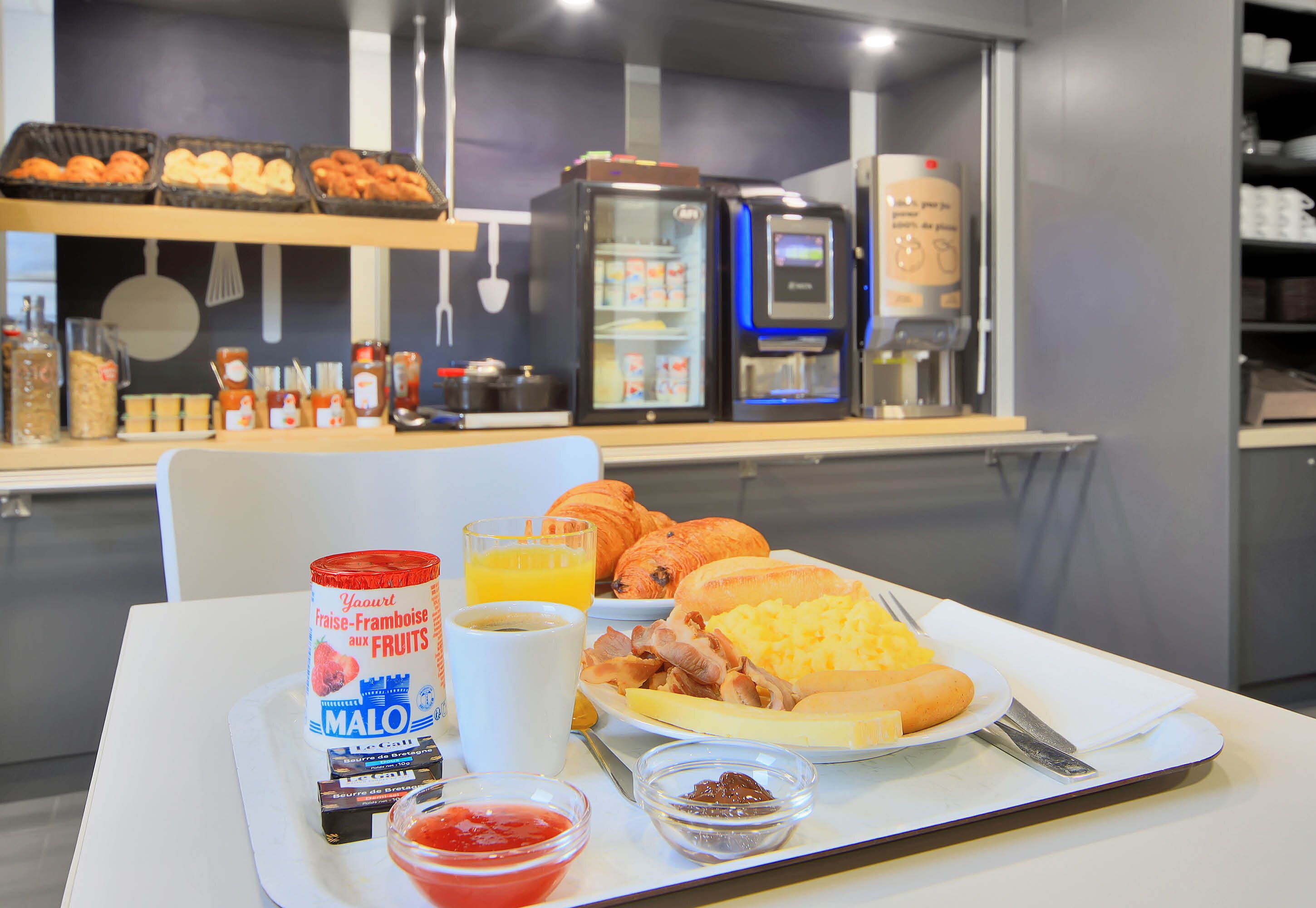 B&B HOTEL Le Tréport Friville-餐饮