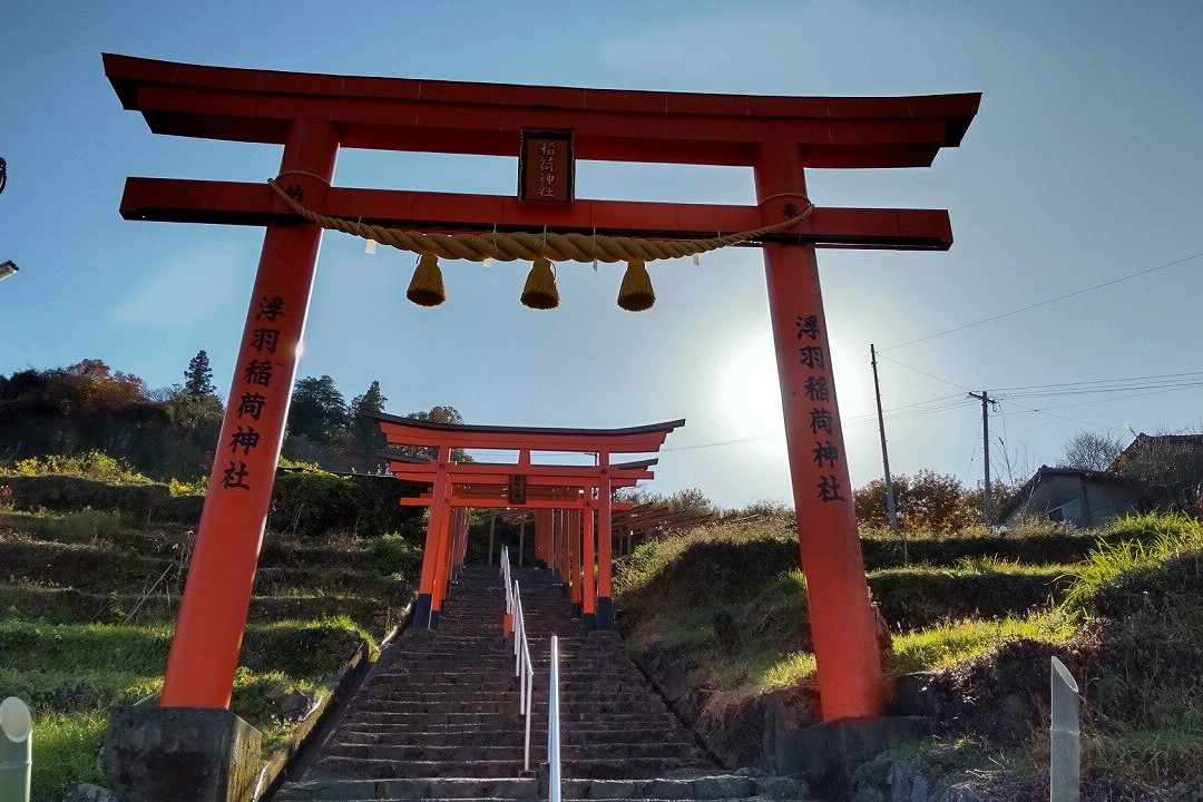 Ukiha Inari Shrine-浮羽市必去景点