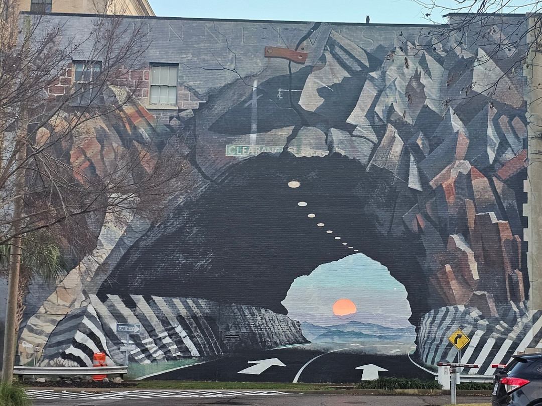 Tunnel Vision Mural-哥伦比亚必去景点