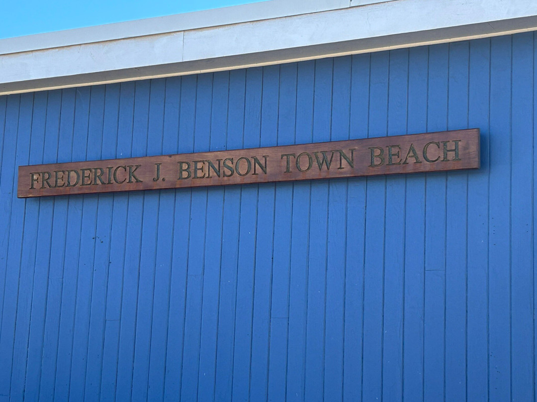 Fred Benson Town Beach-新肖勒姆必去景点