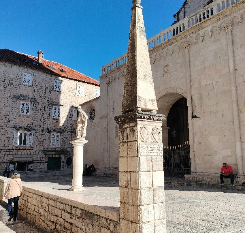 Central Square in Trogir-特罗吉尔必去景点