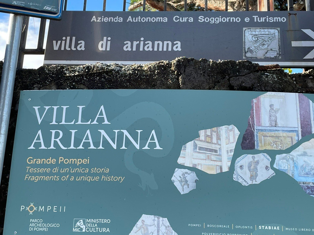 Villa Arianna-斯塔比亚海堡必去景点