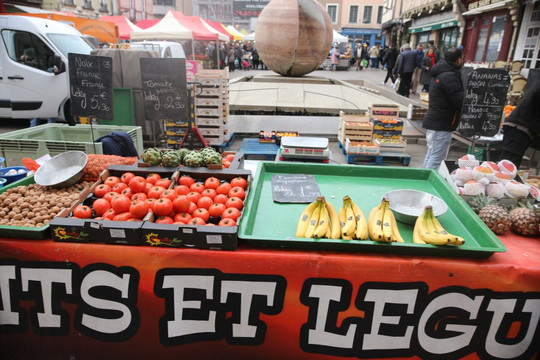 Le marché du dimanche matin