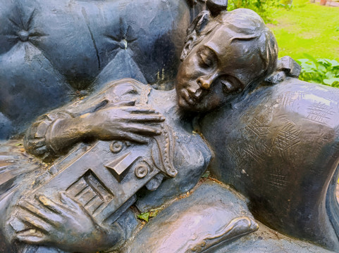 Sculptural Composition Sleeping Marie