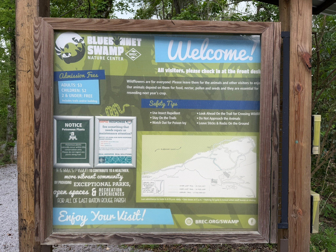 Bluebonnet Swamp Nature Center-巴吞鲁日必去景点