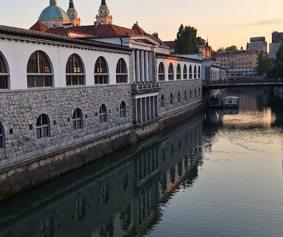 River Ljubljanica Kanal-卢布尔雅那必去景点