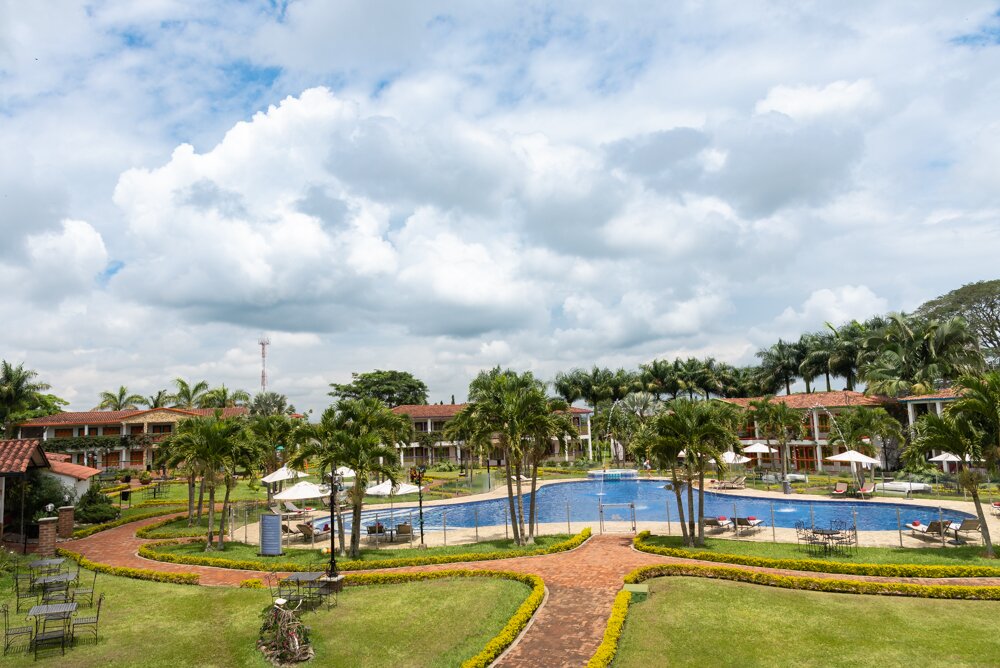 Hotel Campestre Cafe Cafe-泳池