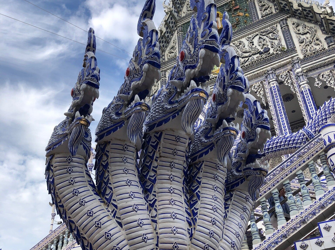 โบสถ์สีน้ำเงิน-尖竹汶必去景点