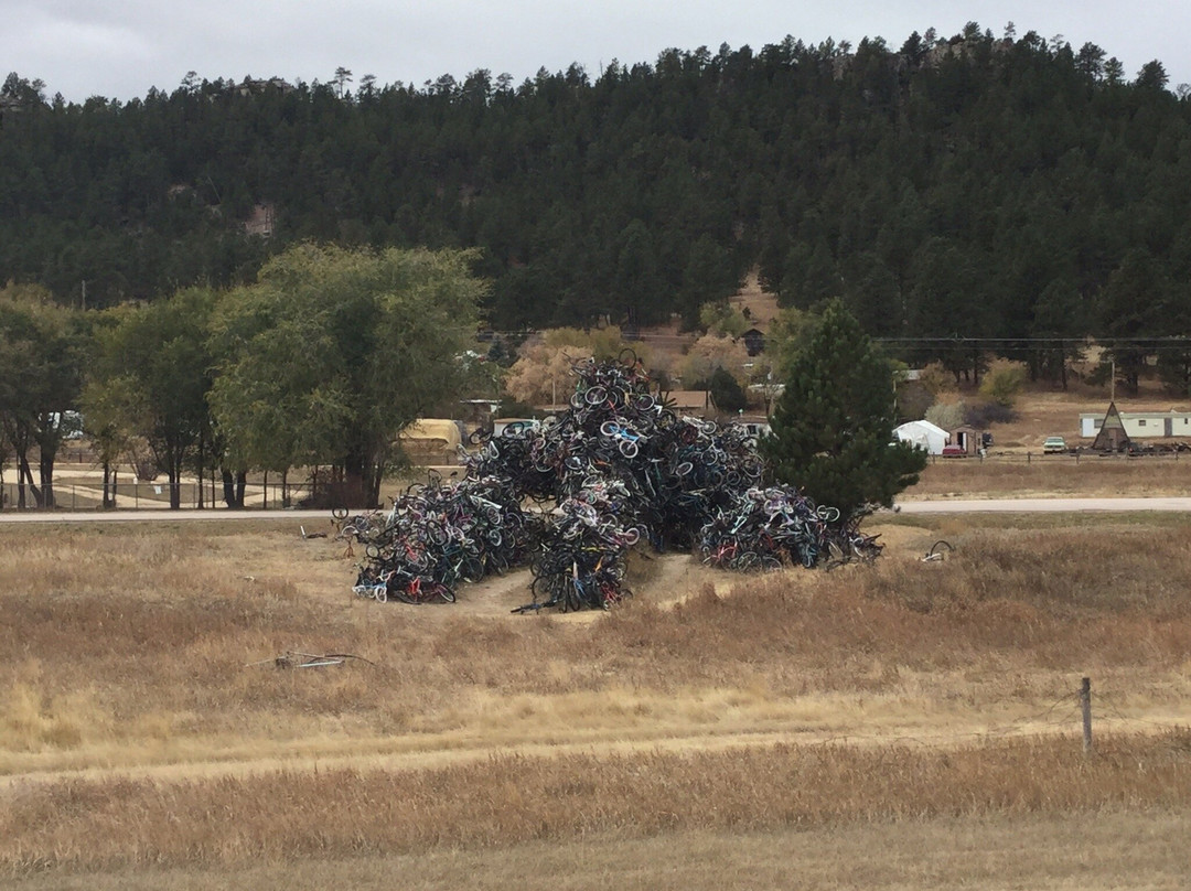 Bicycle Sculpture-Pringle必去景点