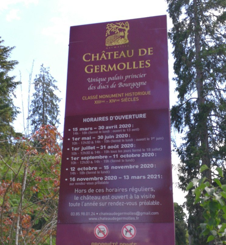 Chateau De Germolles景点图片