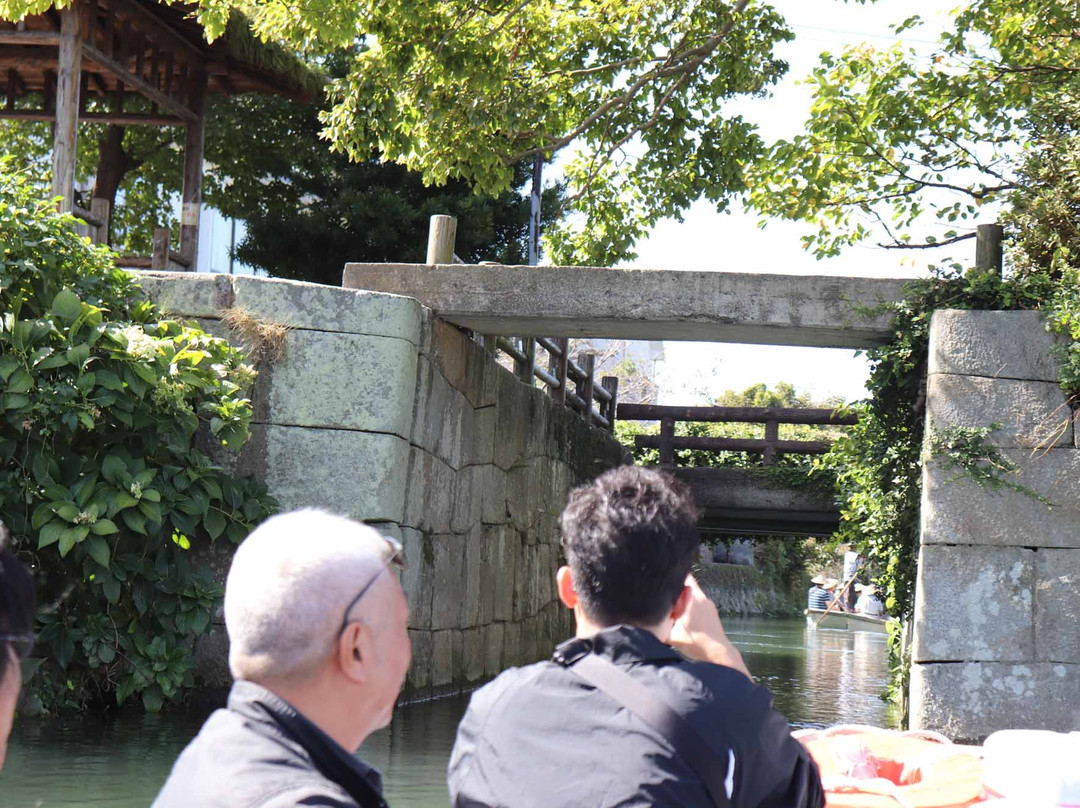 Yanagawa Castle Moat Water Gate-柳川市必去景点