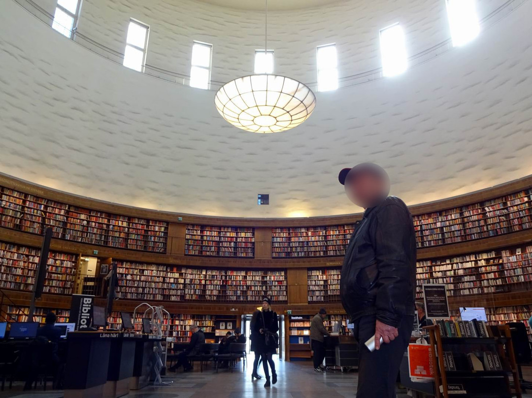 斯德哥尔摩公立图书馆景点图片