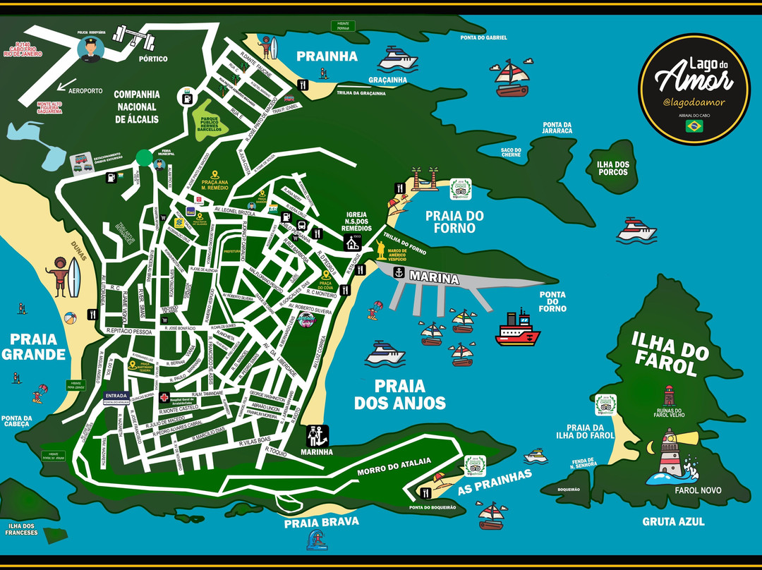 Lago do Amor Tur-阿拉伊阿尔港必去景点