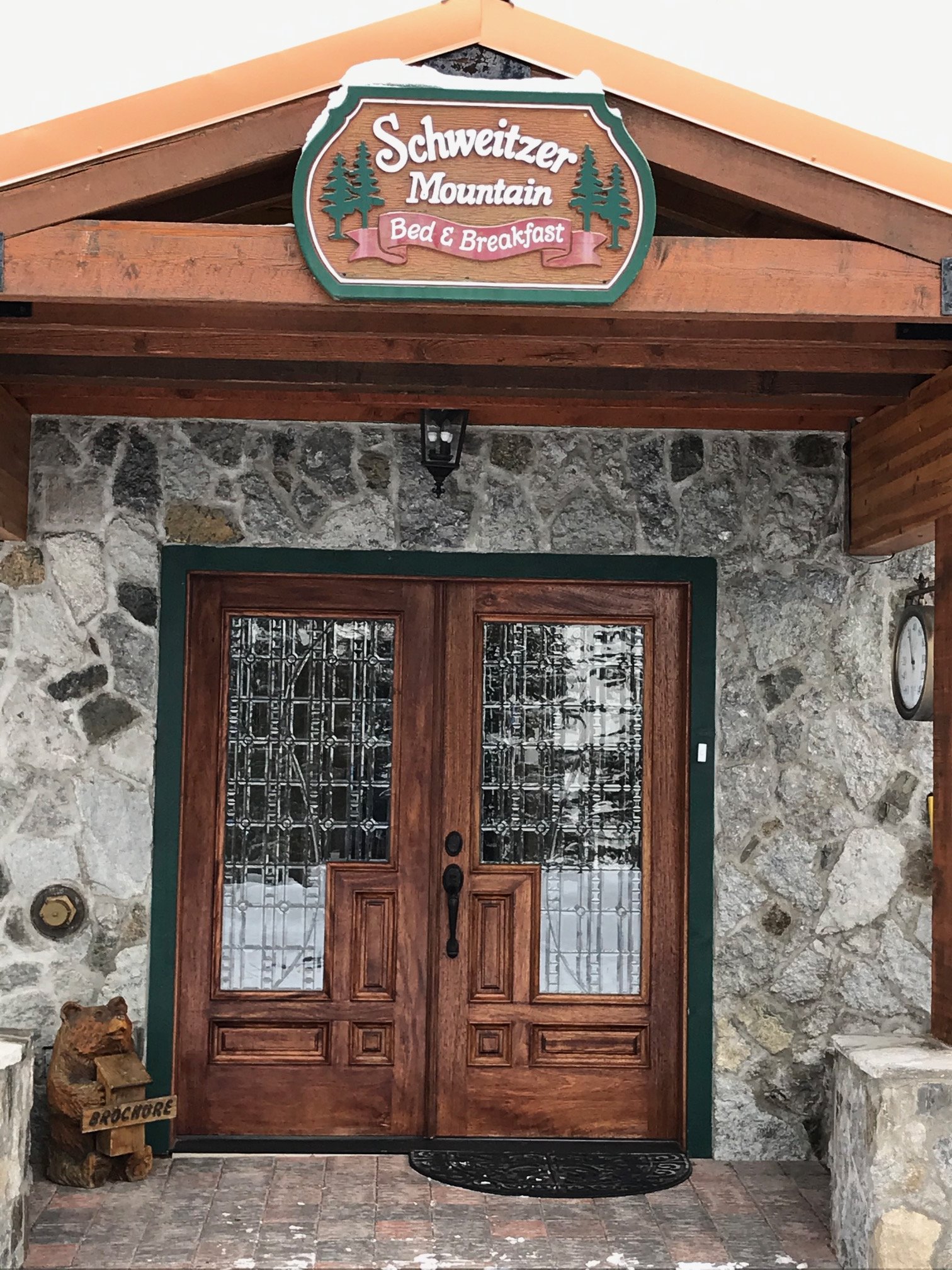 Schweitzer Mountain Bed and Breakfast-浴室