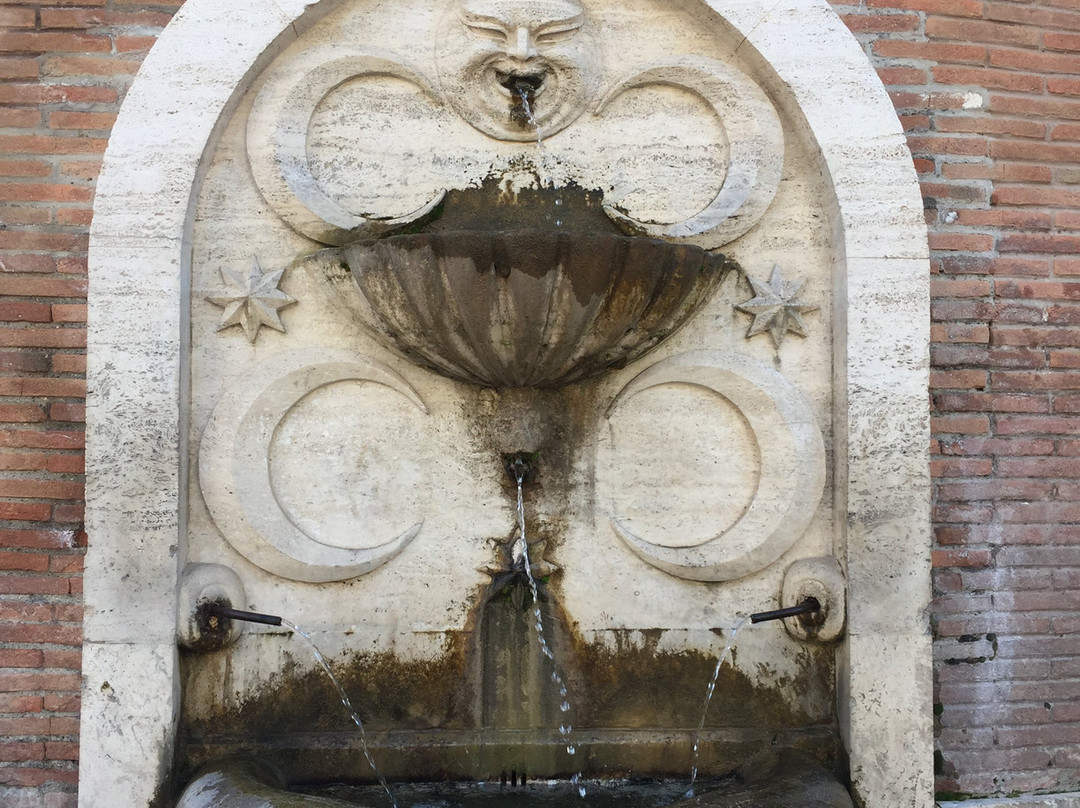 Fontana delle Cinque Lune-菲乌米奇诺必去景点