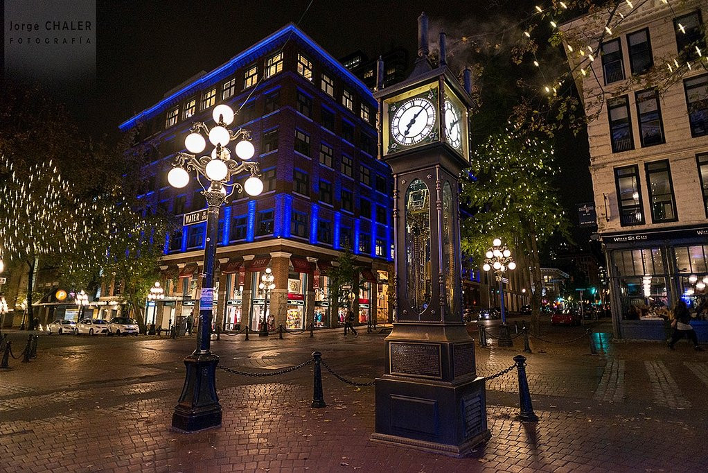 蒸汽钟-温哥华必去景点