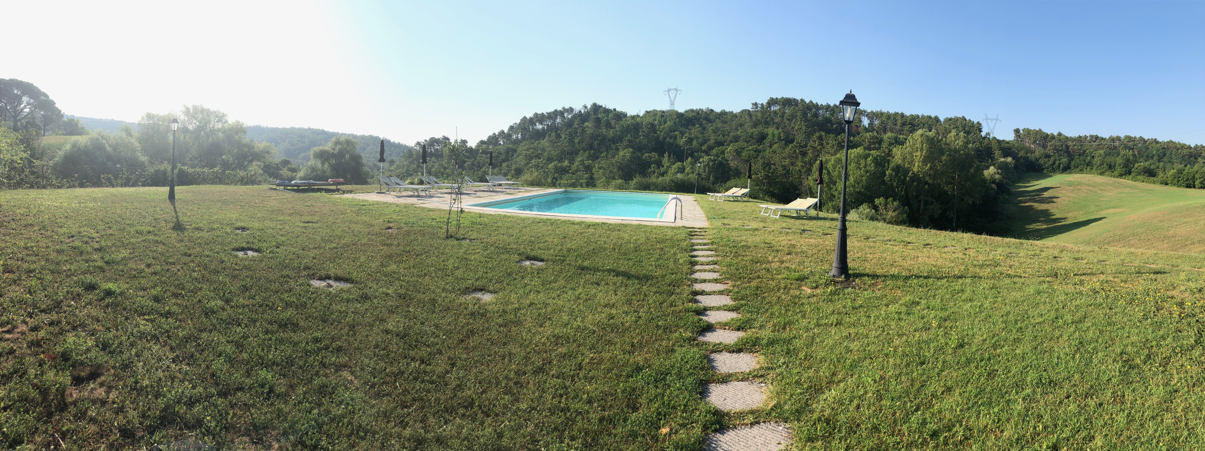 Casale di Santamettole-泳池