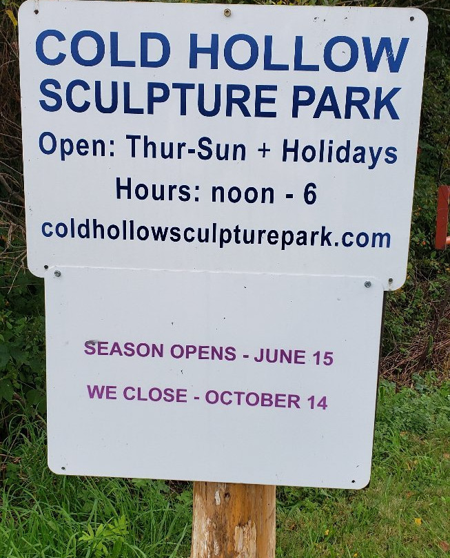 Cold Hollow Sculpture Park景点图片