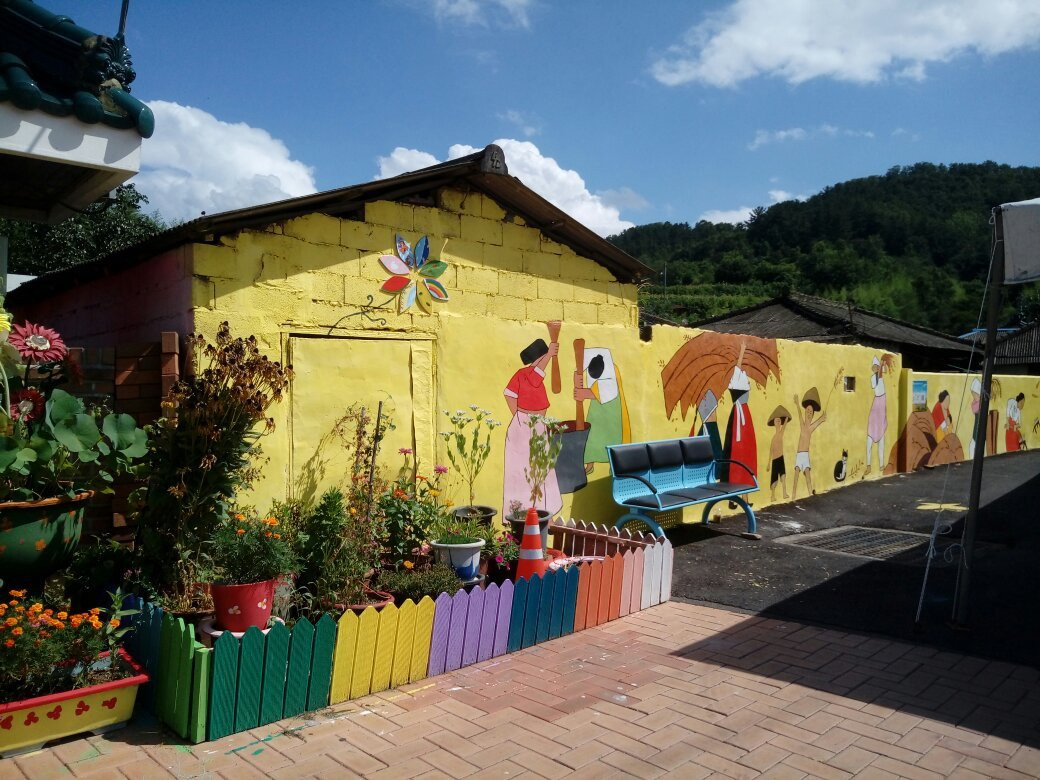 Gangju Sunflower Village-咸安郡必去景点