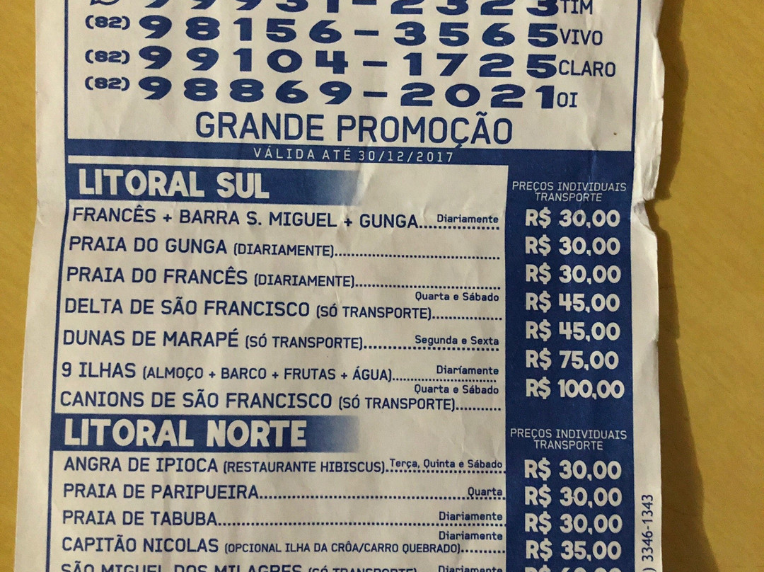 Jaragua Turismo-Maceio必去景点