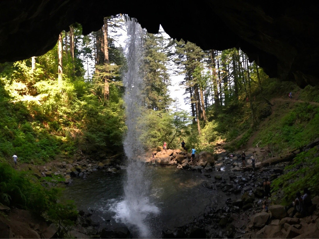 Ponytail Falls-Cascade Locks必去景点