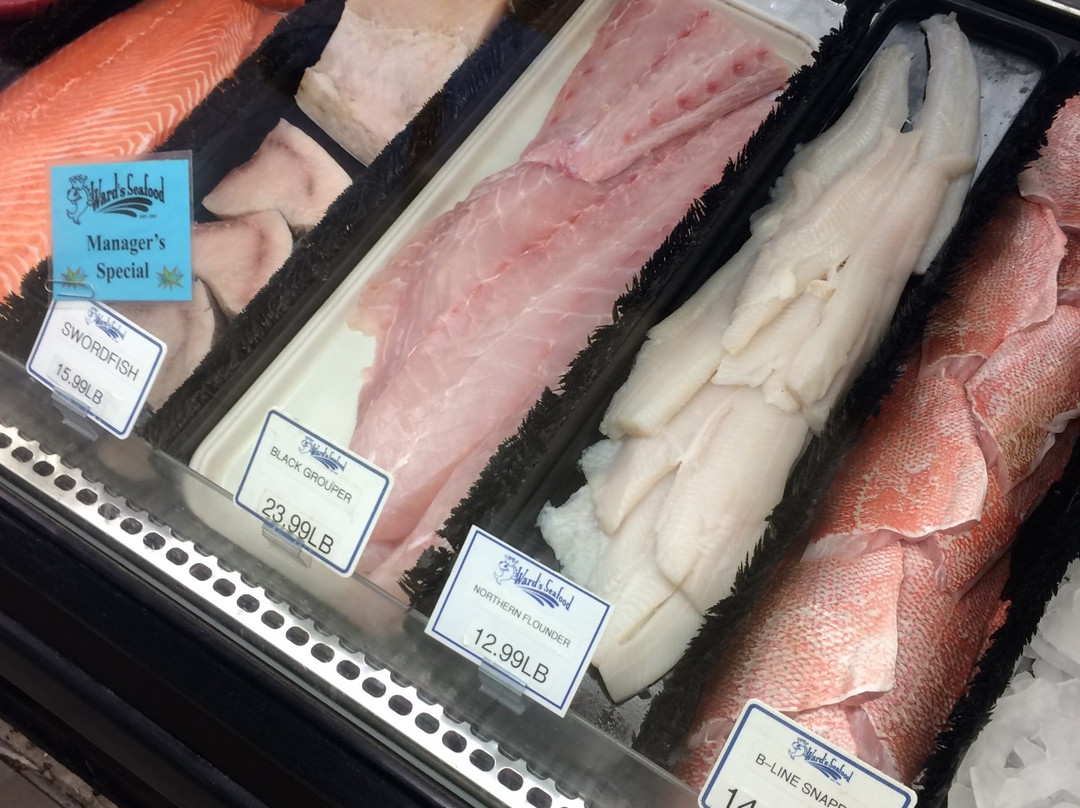 Wards Seafood Market-克利尔沃特必去景点